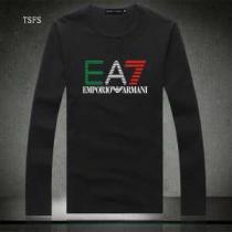 SALE開催2026秋冬 アルマーニ ARMANI 長袖Tシャツ 2色可選