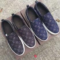 肌触りの気持ちい〜 2026秋冬 ルイ ヴィトン LOUIS VUITTON スリップオン 2色可選