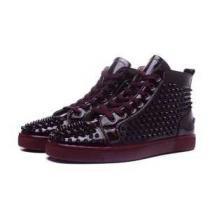 スタイルアップ効果2026秋冬クリスチャンルブタン Christian Louboutin ハイトップシューズ