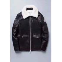 MONCLER モンクレール 欧米韓流/雑誌 2026-17新作高レベルの保温性 革ジャケット