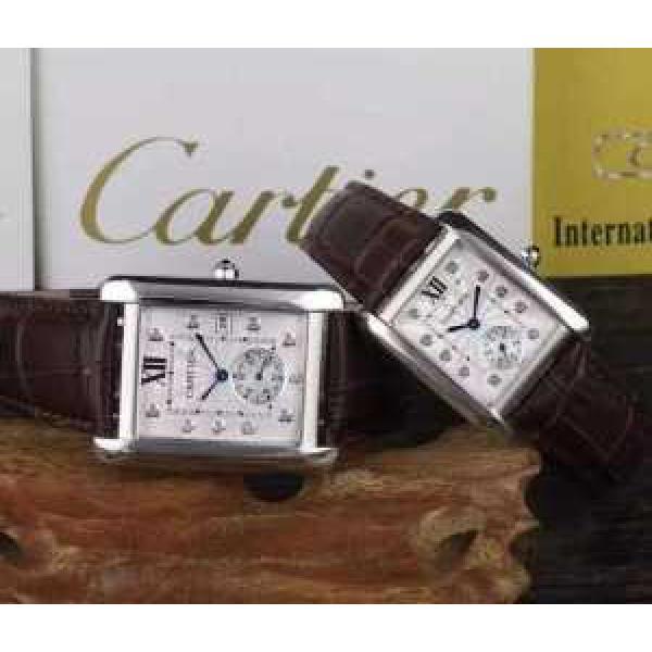 2026 SALE開催 カルティエCARTIER 恋人腕時計 輸入クオーツムーブメント 多色選択可.199.