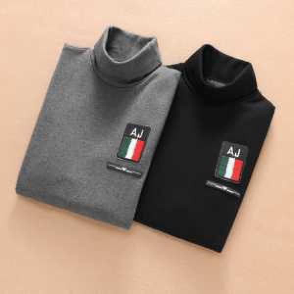 2026秋冬 希少アルマーニARMANI  長袖Tシャツ ハイネック 2色可選