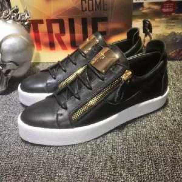 2026秋冬 スタイリッシュな印象  ジュゼッペ ザノッティGIUSEPPE ZANOTTI フラットシューズ 2色可選