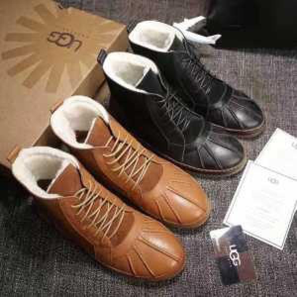 2025秋冬 UGG 売れ筋のいいハイトップシューズ フリース付け