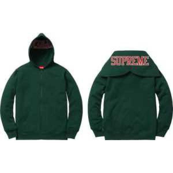 特別人気感謝SALE SUPREME 16FW SPLIT HOOD ZIP UP SWEAT パーカー 男女兼用 3色可選