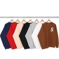 極上の着心地 FW16 S 刺绣Logo Crewneck SUPREME プルオーバーパーカー 3色可選