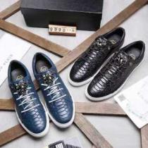 2026秋冬  フィリッププレインPHILIPP PLEIN 人気 ランキング フラットシューズ 2色可選