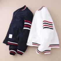 高級感溢れるデザイントムブラウンTHOM BROWNE  綿入れ 2色可選 防寒具としての機能もバッチリ