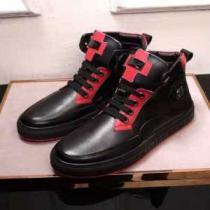 お買い得品 2026秋冬  フィリッププレインPHILIPP PLEIN ハイトップシューズ