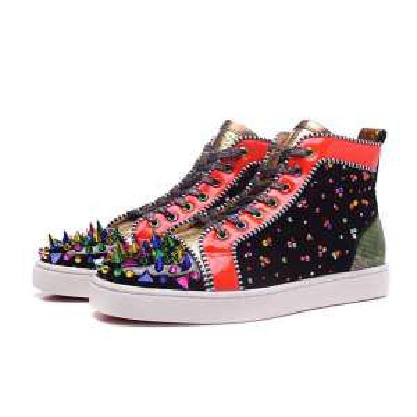 最旬アイテム2025クリスチャンルブタン Christian Louboutin ハイトップシューズ
