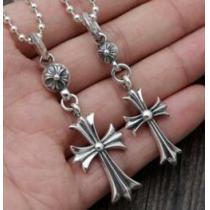 清潔感に仕立てる クロムハーツコピー CHROME HEARTS 相性も良いシルバー925 ネックレス.