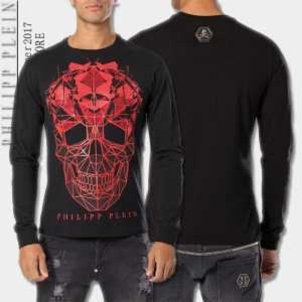 超目玉  2025春夏 フィリッププレイン PHILIPP PLEIN 長袖Tシャツ 2色可選