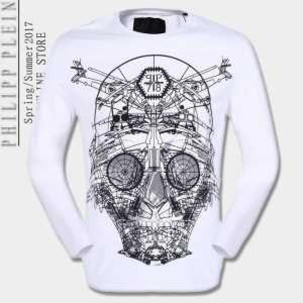 スタイリッシュな印象 2026春夏 フィリッププレイン PHILIPP PLEIN 長袖Tシャツ 2色可選