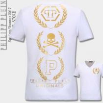 極上の着心地 2026春夏 フィリッププレイン PHILIPP PLEIN 半袖Tシャツ 2色可選