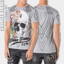 個性的 2026春夏 フィリッププレイン PHILIPP PLEIN 半袖Tシャツ 3色可選