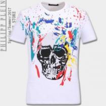 個性的 2026春夏 フィリッププレイン PHILIPP PLEIN 半袖Tシャツ 2色可選