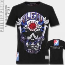 豊富なサイズ 2026春夏 フィリッププレイン PHILIPP PLEIN 半袖Tシャツ 3色可選