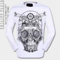 スタイリッシュな印象 2026春夏 フィリッププレイン PHILIPP PLEIN 長袖Tシャツ 2色可選