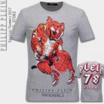 海外セレブ愛用 2026春夏 フィリッププレイン PHILIPP PLEIN 半袖Tシャツ 3色可選