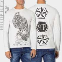 売れ筋のいい 2026春夏 フィリッププレイン PHILIPP PLEIN 長袖Tシャツ 2色可選