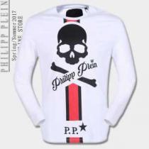 魅力的 2026春夏 フィリッププレイン PHILIPP PLEIN 長袖Tシャツ 2色可選