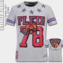 お洒落に魅せる2026春夏 フィリッププレイン PHILIPP PLEIN 半袖Tシャツ 3色可選