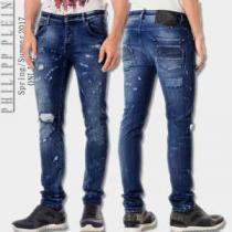 SALE!今季 2026春夏 フィリッププレイン PHILIPP PLEIN ダメージデニム