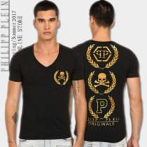 極上の着心地 2026春夏 フィリッププレイン PHILIPP PLEIN 半袖Tシャツ 2色可選