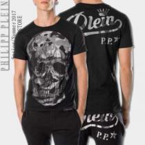 2026春夏綺麗に決まるフォルム！ フィリッププレイン PHILIPP PLEIN 半袖Tシャツ 2色可選