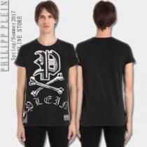 綺麗に決まるフォルム！2026春夏 フィリッププレイン PHILIPP PLEIN 半袖Tシャツ 3色可選
