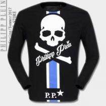 魅力的 2025春夏 フィリッププレイン PHILIPP PLEIN 長袖Tシャツ 2色可選