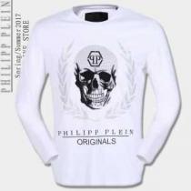 大人っぼい 2025春夏 フィリッププレイン PHILIPP PLEIN 長袖Tシャツ 2色可選