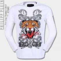 落ち着いた感覚 2025春夏 フィリッププレイン PHILIPP PLEIN 長袖Tシャツ 2色可選
