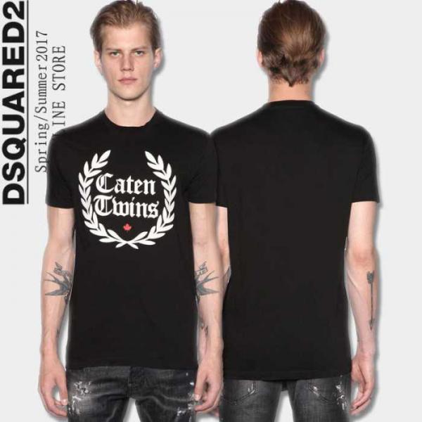 オリジナル ディースクエアード DSQUARED2 高い耐久性ある半袖Tシャツ 3色可選