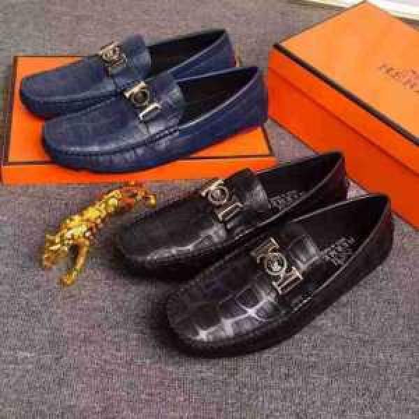 人気が高いエルメス HERMES ファッションでも重宝するカジュアルシューズ 2色可選