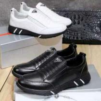 クラシカルな春夏 プラダ PRADA フィット感を向上　ランニングシューズ 2色可選.