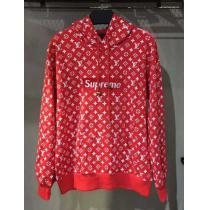 快適な状態をキープする17SS Supreme x LV シュプリーム SUPREME 速乾性に優れたパーカー.