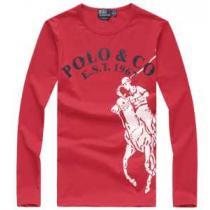 海外セレブ愛用 ポロ ラルフローレン Polo Ralph Lauren5色可選 長袖Tシャツ POLO008 2026春夏