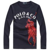 海外セレブ愛用 ポロ ラルフローレン Polo Ralph Lauren5色可選 長袖Tシャツ POLO008 2026春夏