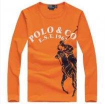 海外セレブ愛用 ポロ ラルフローレン Polo Ralph Lauren5色可選 長袖Tシャツ POLO008 2026春夏