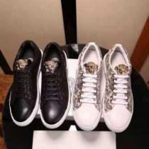 格安ヴェルサーチスーパーコピー VERSACE 低価格　フラットシューズ 2色可選