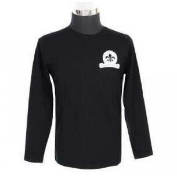 モデル愛用CHROME HEARTS クロムハーツ　個性的な長袖 Tシャツ 2色可選.