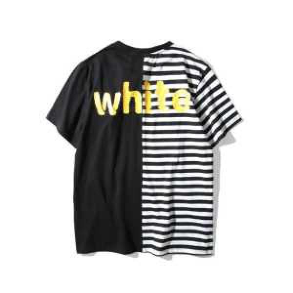 お洒落自在 2025春夏 オフホワイト OFF-WHITE 半袖 3色可選 着回し度抜群