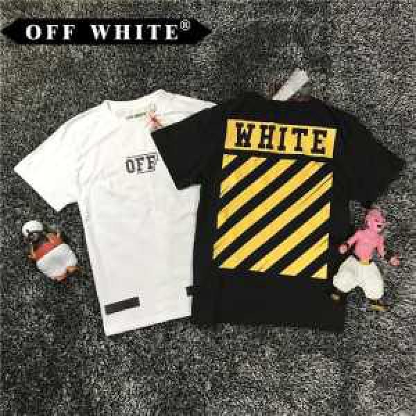 超目玉 オフホワイト OFF-WHITE 2026 派手 半袖Tシャツ 2色