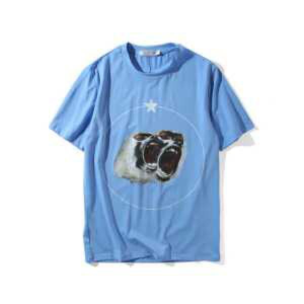 ジバンシィ GIVENCHY 半袖Tシャツ 2026 個性派 ライトブルー 使い勝手抜群