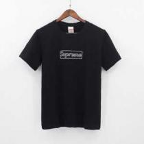 半袖Tシャツ 2色可選 SUPREME&times;KAWS BOX LOGO モデル大絶賛♪ 17SS 