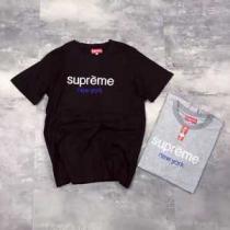 耐久性のある 2025春夏 半袖Tシャツ 人気 ランキング Supreme x new york  2色可選