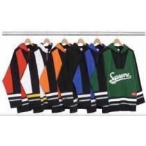 上品上質 17SS 3m reflective hooded hockey top 多色選択可 男女兼用 パーカー Supreme