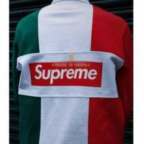 Split Rugby  3色可選 数に限りがある 長袖ポロシャツ supreme 17SS