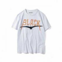 高評価の人気品  2025春夏 半袖 2色可選 OFF-WHITE BLACK カジュアル